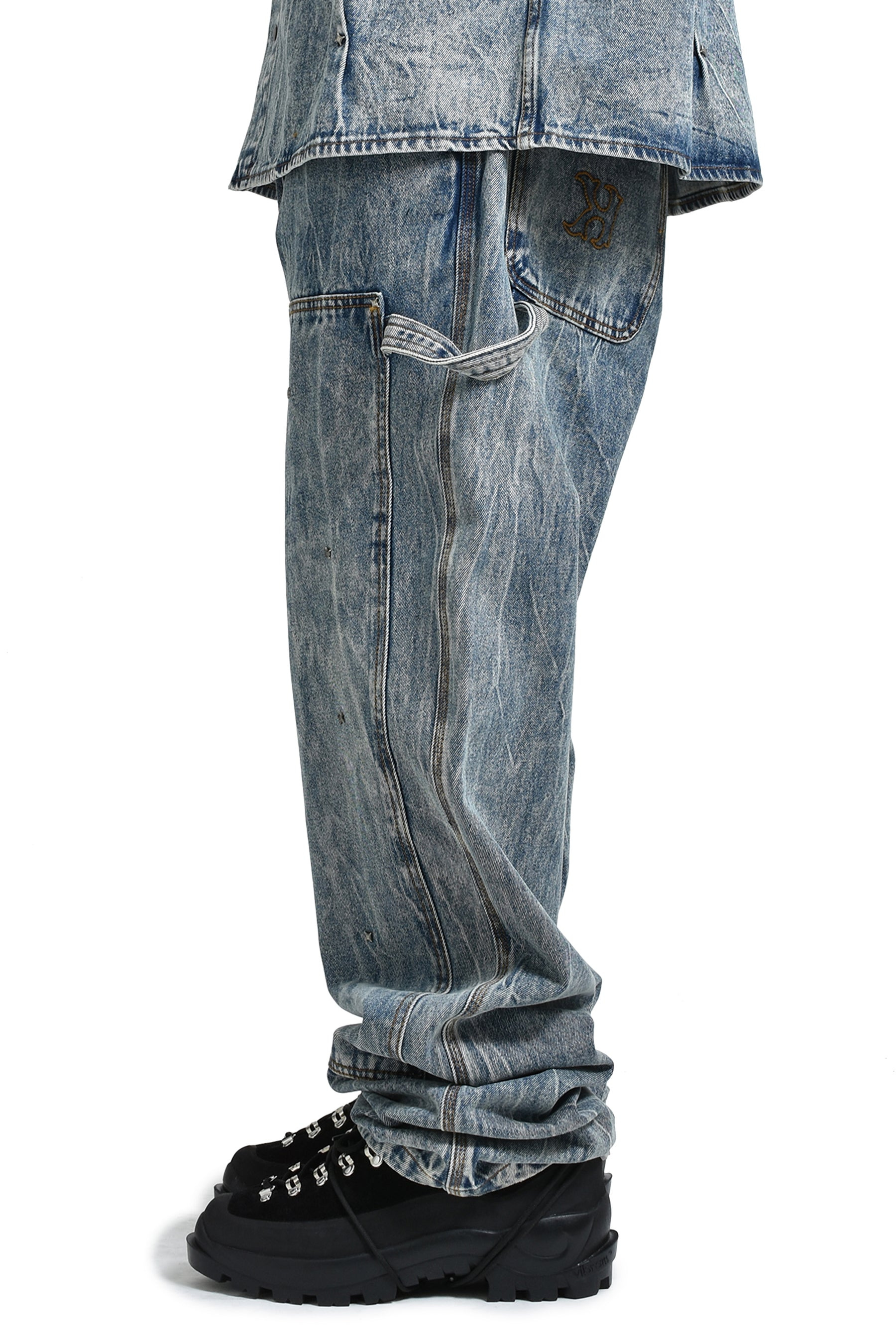 WORKWEAR MULTI RIVET DENIM / LT. BLU - 3