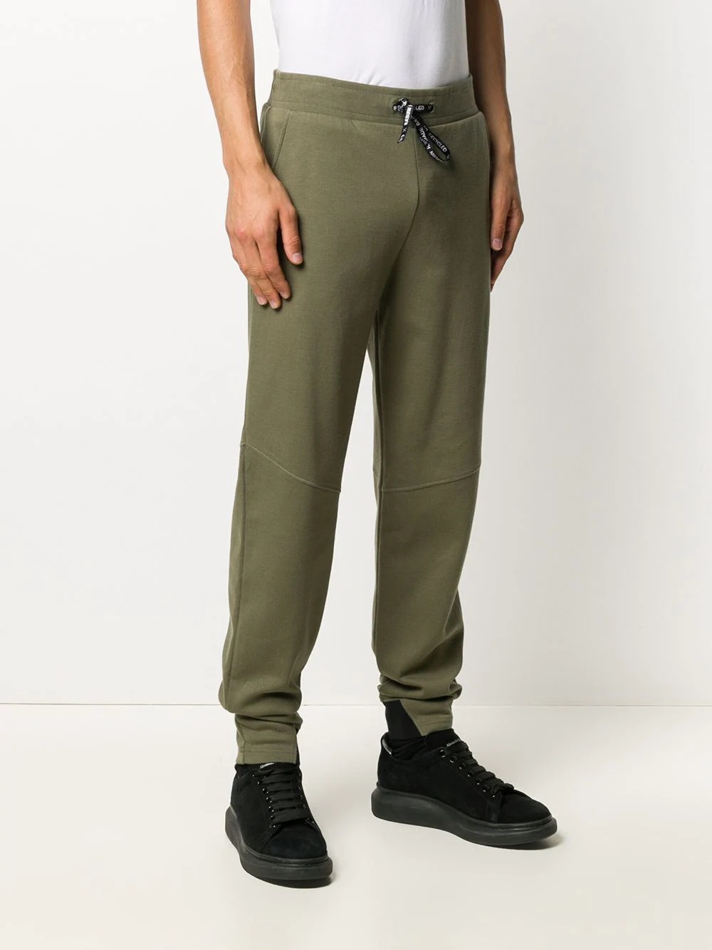 elasticated track pants - 8