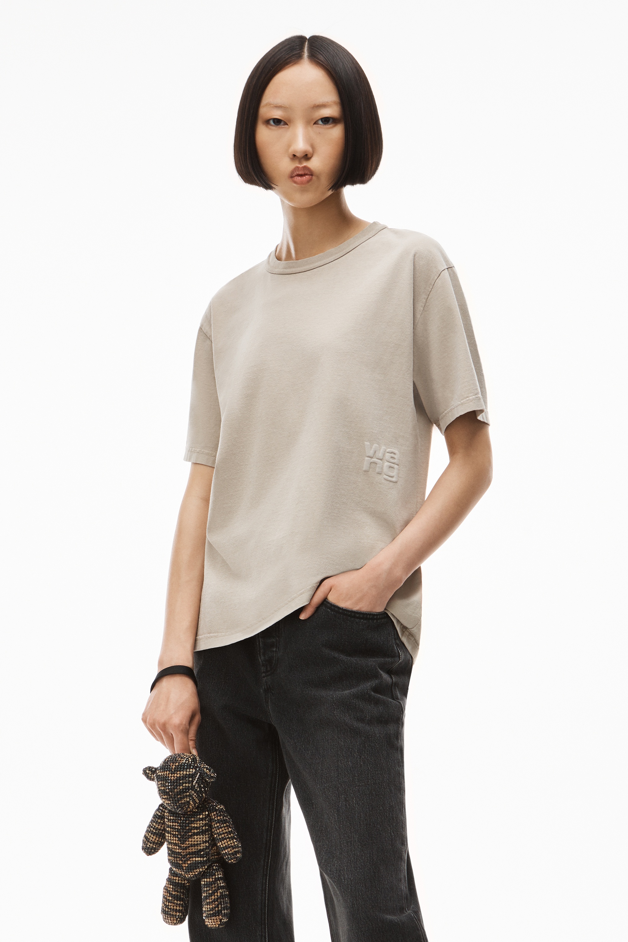 PUFF LOGO TEE IN COTTON JERSEY - 2