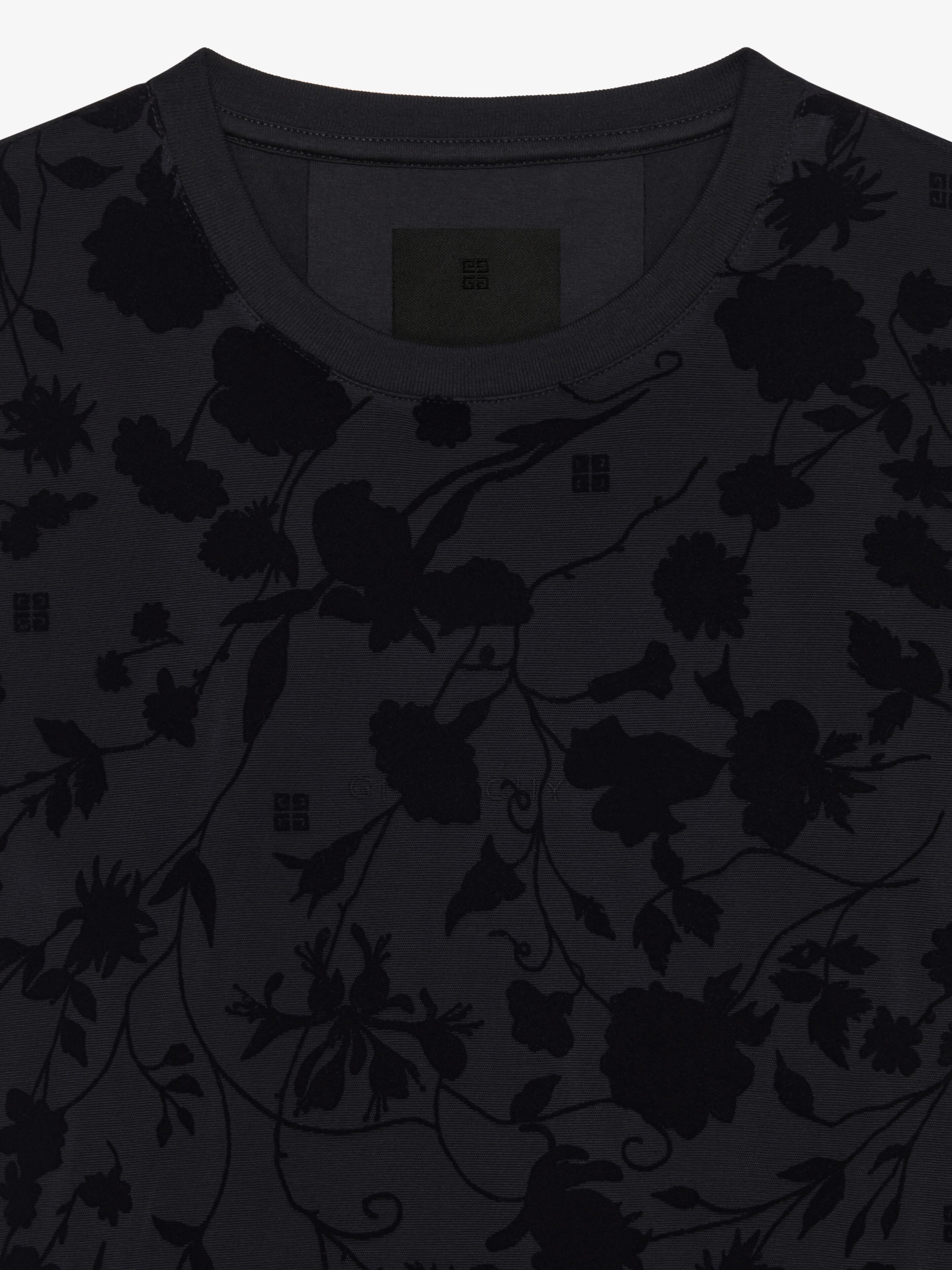 DOUBLE-LAYERED SLIM T-SHIRT IN COTTON AND TULLE - 5