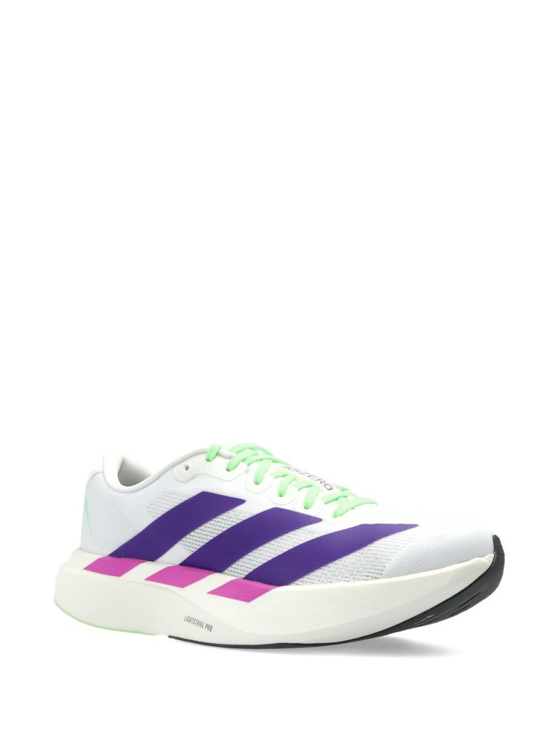 adidas Adizero Evo three-striped sneakers outlook