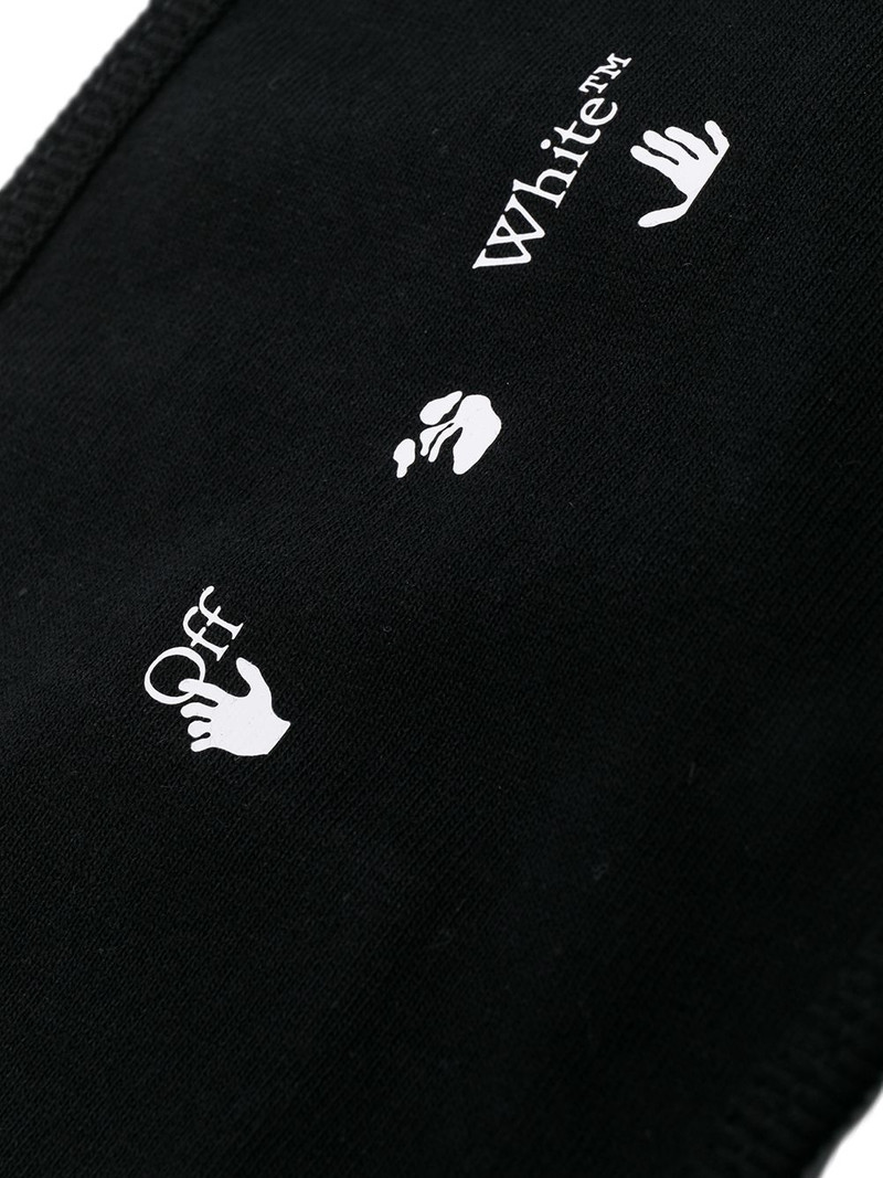 logo-print face mask 3
