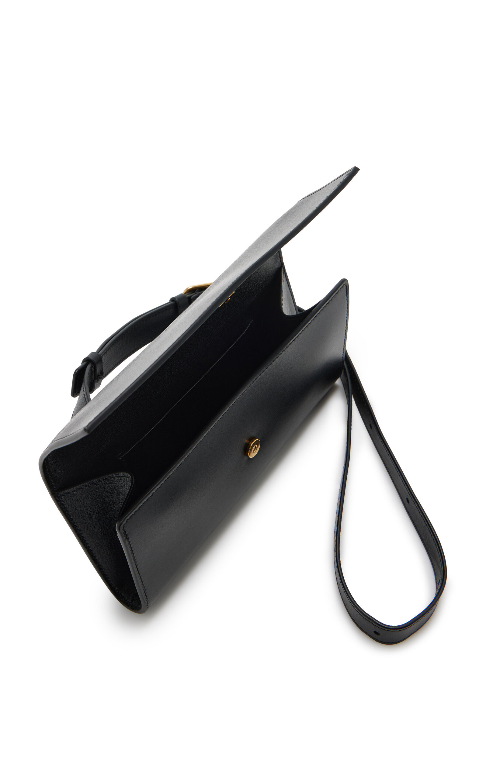 Convertible Leather Belt Bag black - 6