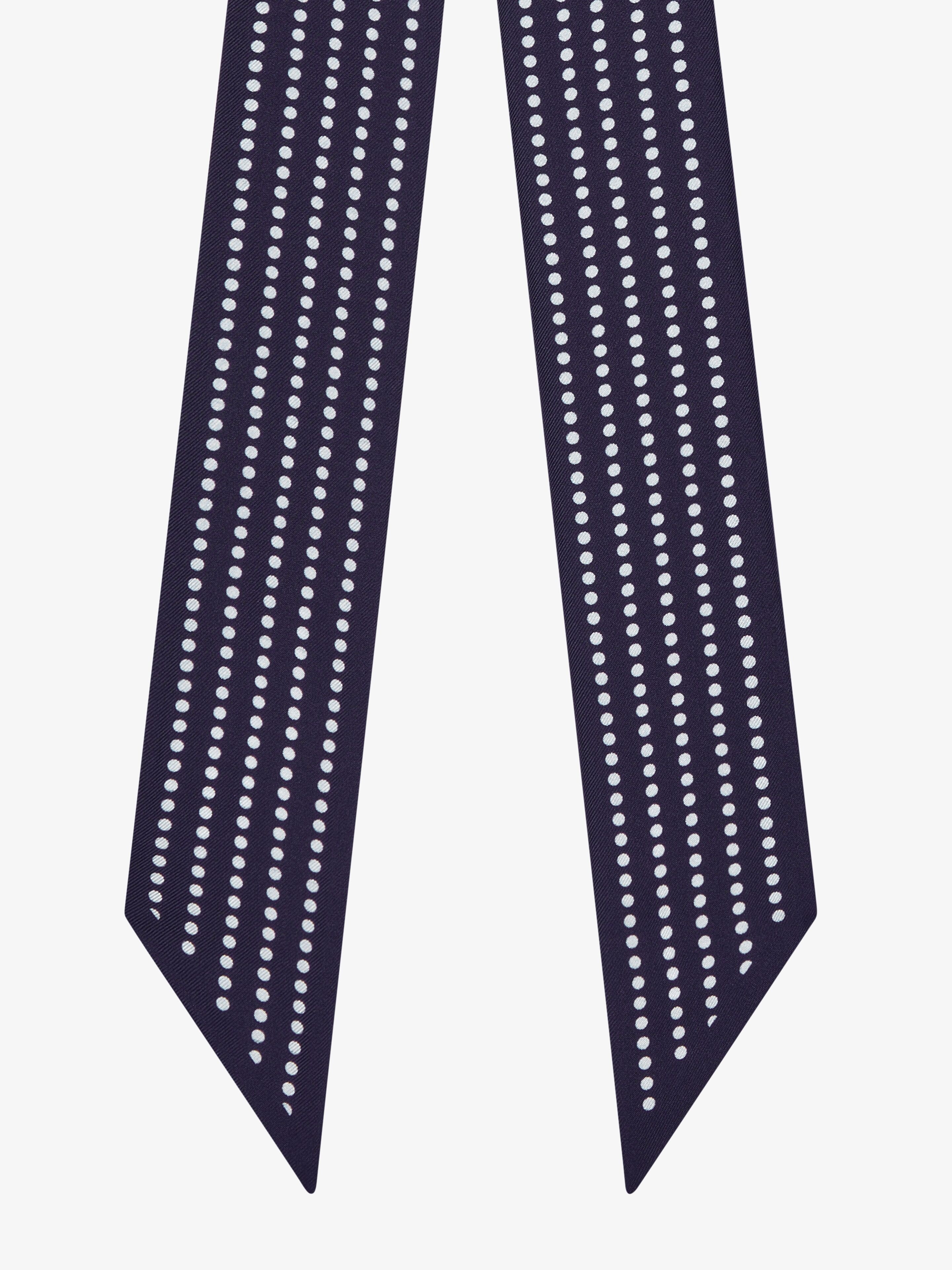 POLKA DOTS BANDEAU IN SILK - 2