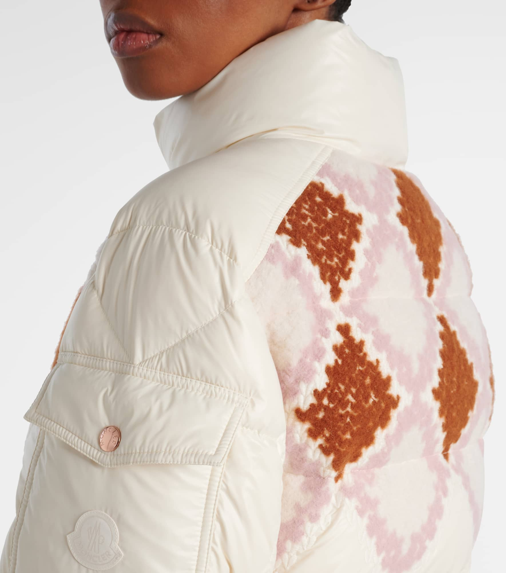 Megara embroidered down jacket - 6