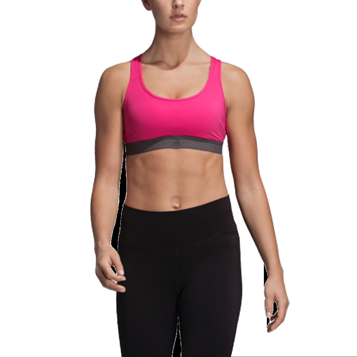 (WMNS) adidas Dont Rest X Sports Bra 'Red Black' DX3766 - 3