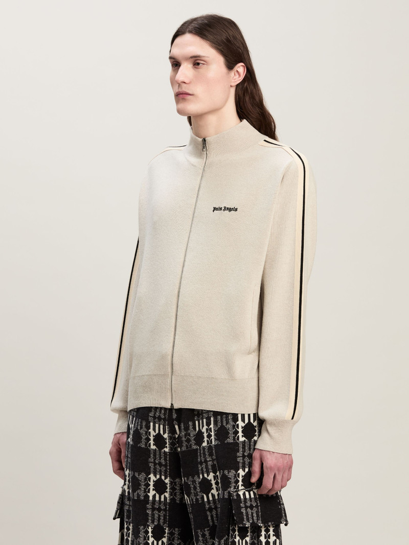 wool and cashmere Track Jacket 4