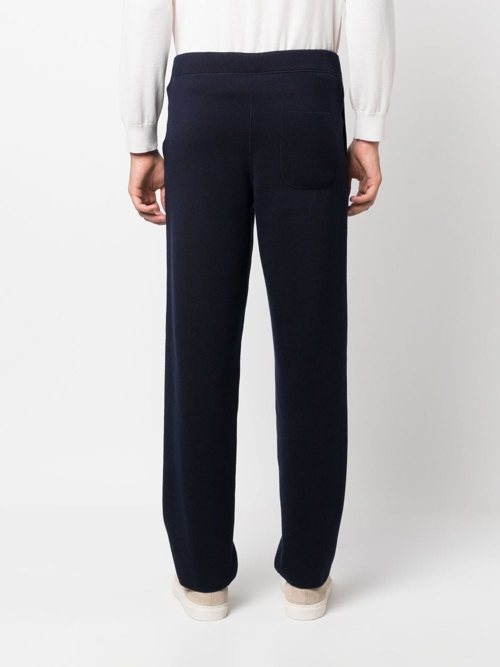 drawstring-fastening track pants - 4