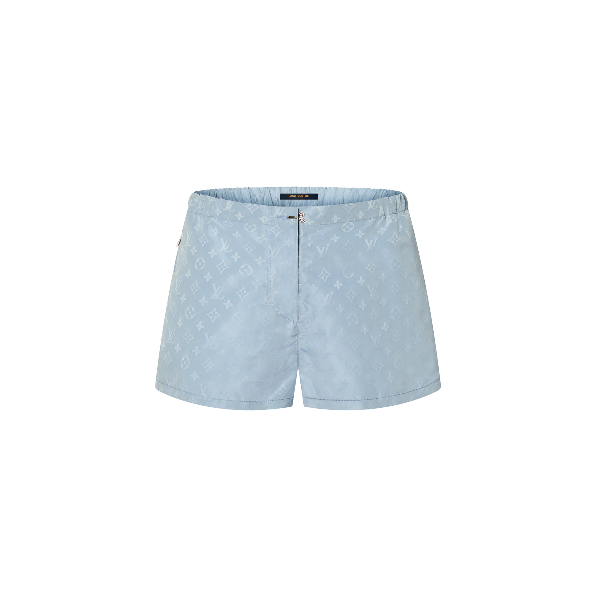 Monogram Print Jogging Shorts - 1