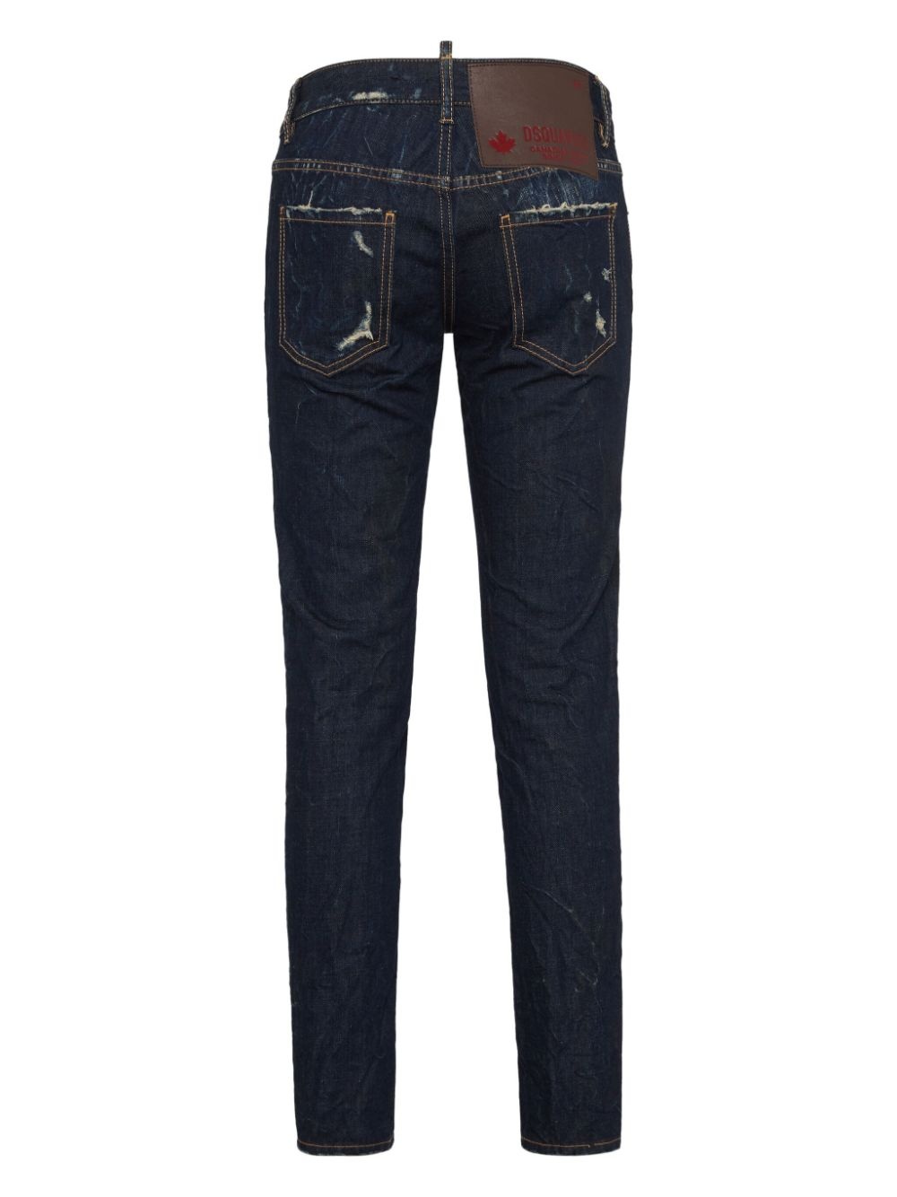 low-rise slim-cut jeans - 2