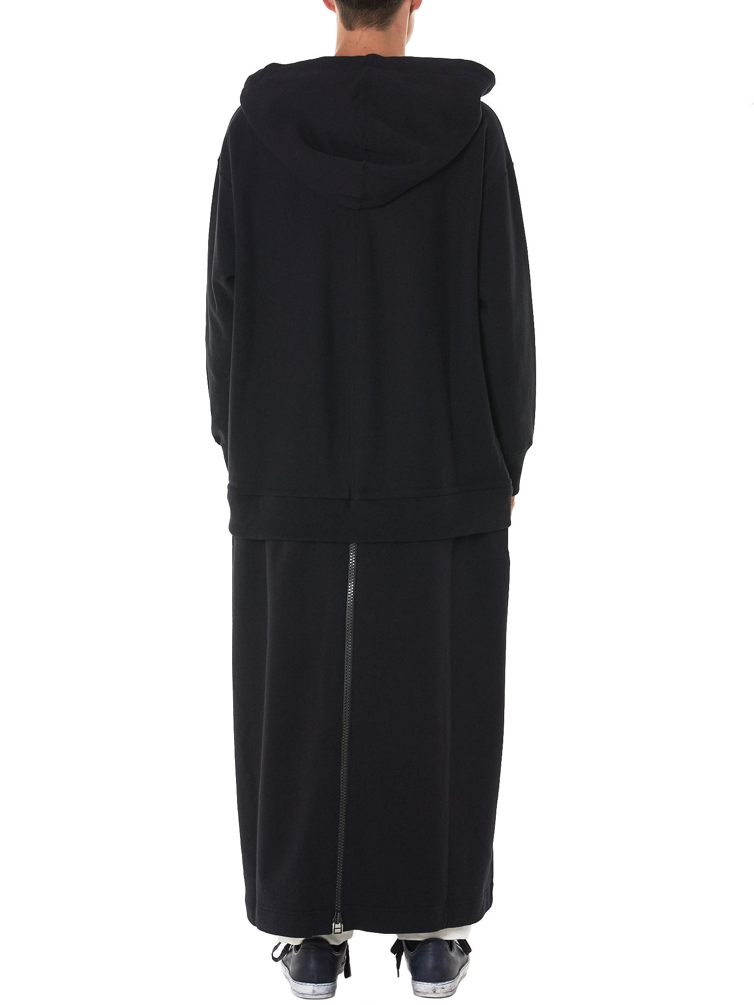 Long Hooded Deconstruction Parka - 3