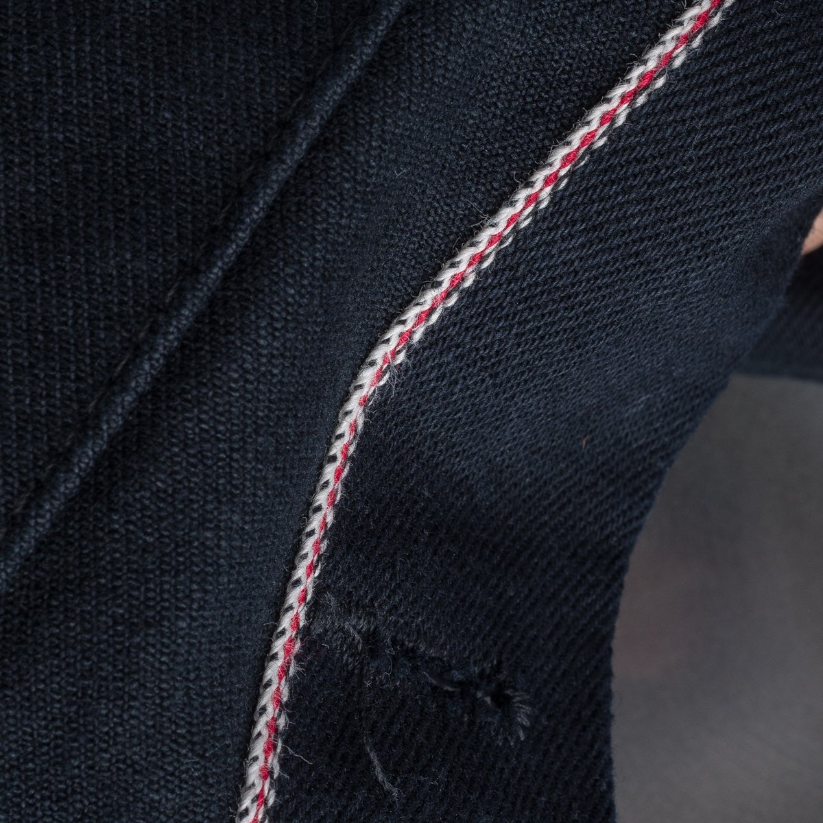 IHJ-132-BLK 14oz Selvedge Modified Type III Jacket - Superblack - 15