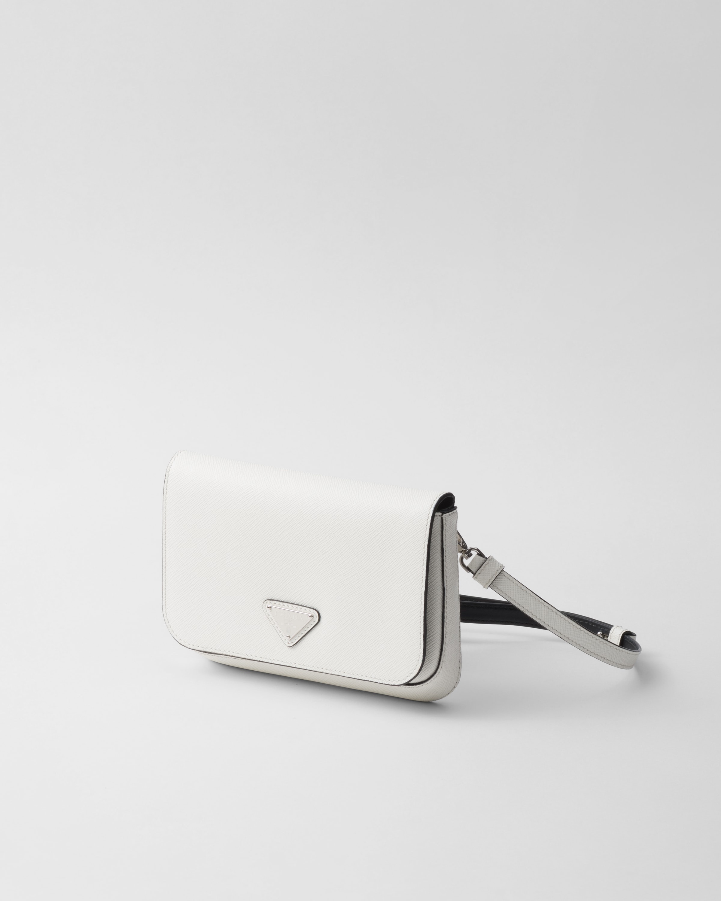 Saffiano leather shoulder bag - 3
