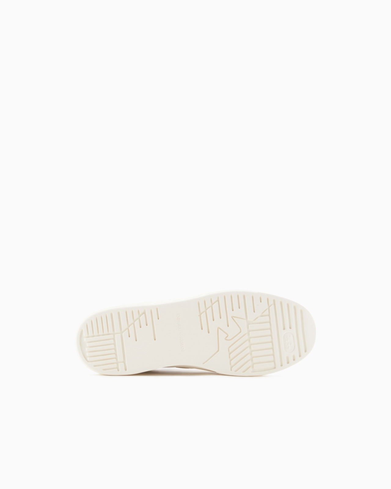 LEATHER SNEAKERS WITH AN EMBOSSED PRINT - 6