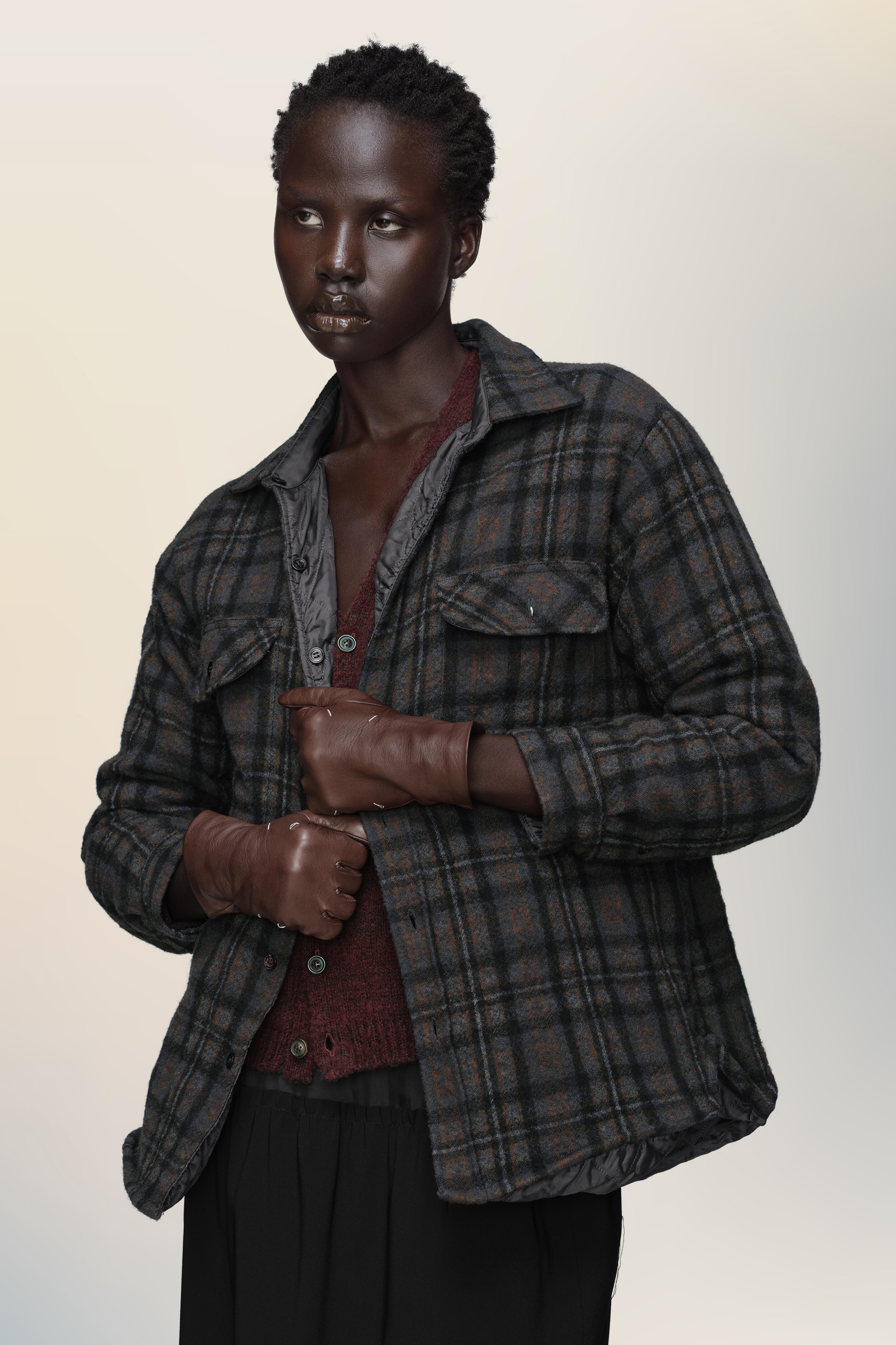 Quilted shirt-jacket - 6