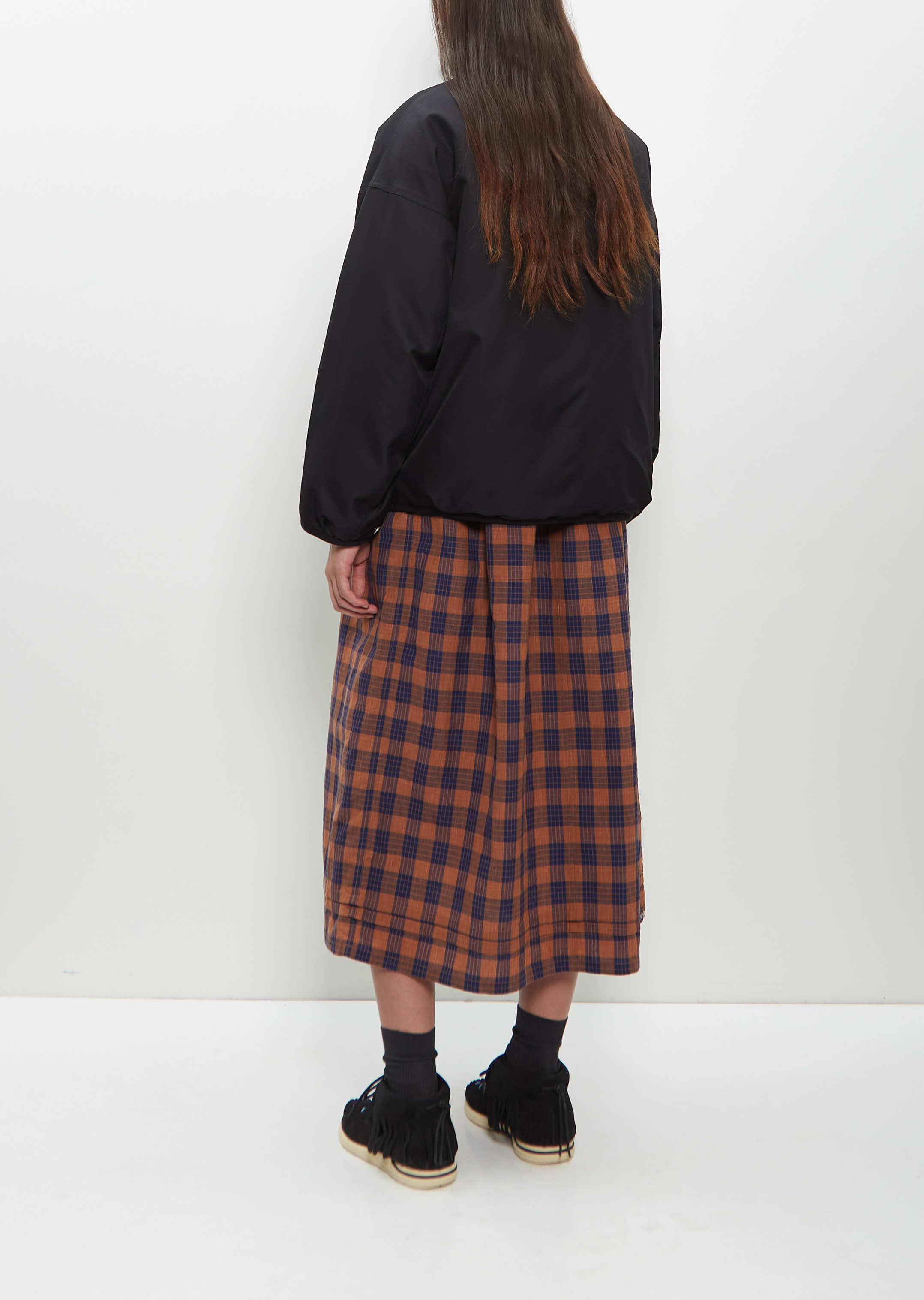 Reversible Liner Down Jacket — Black - 3