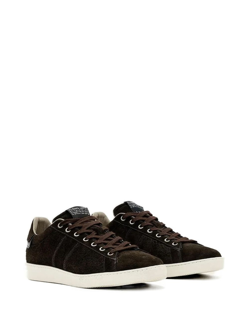 ALLSAINTS Leon suede lace-up sneakers outlook