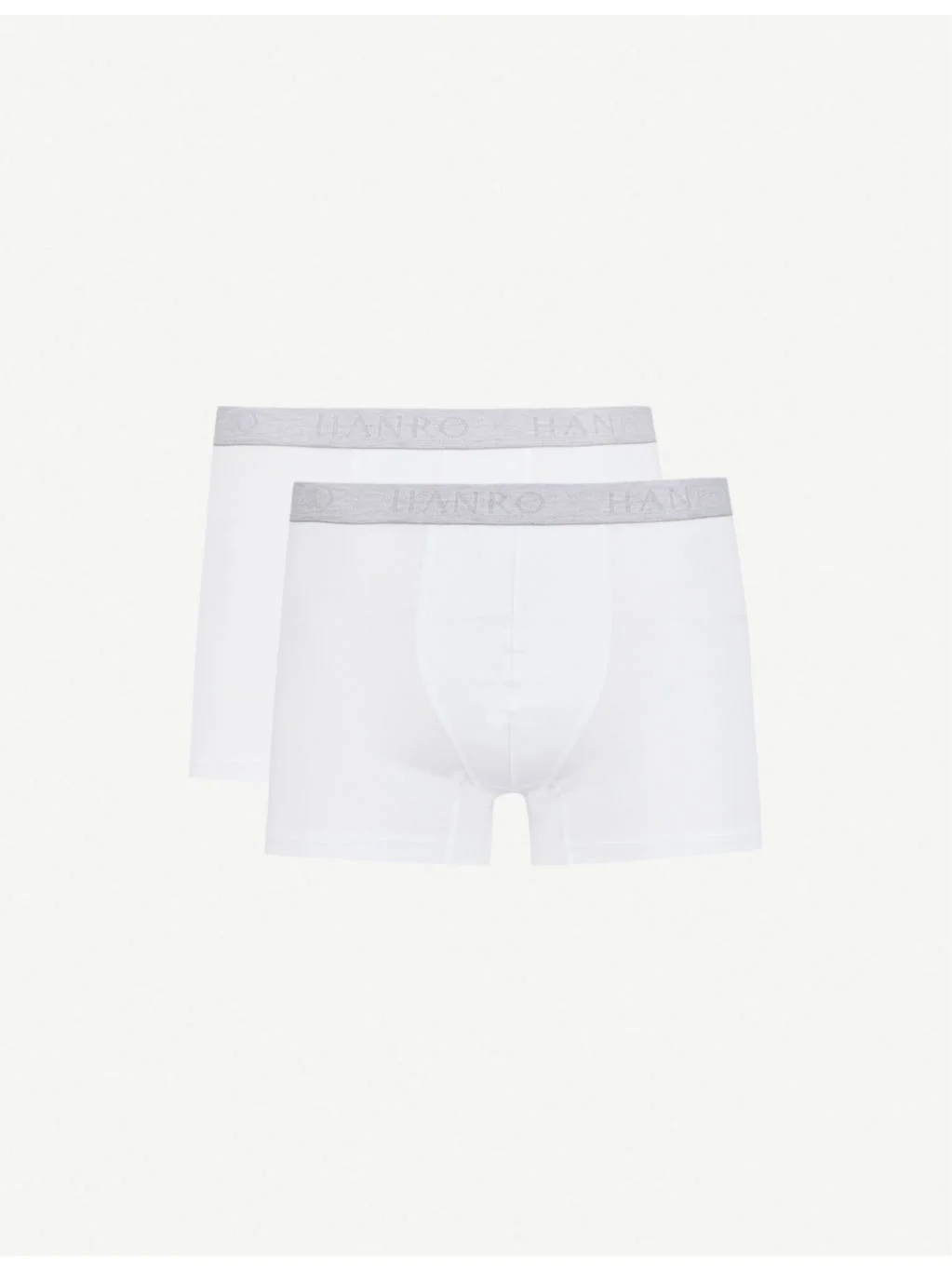 Pack of two Cotton Essentials stretch-cotton trunks - 1