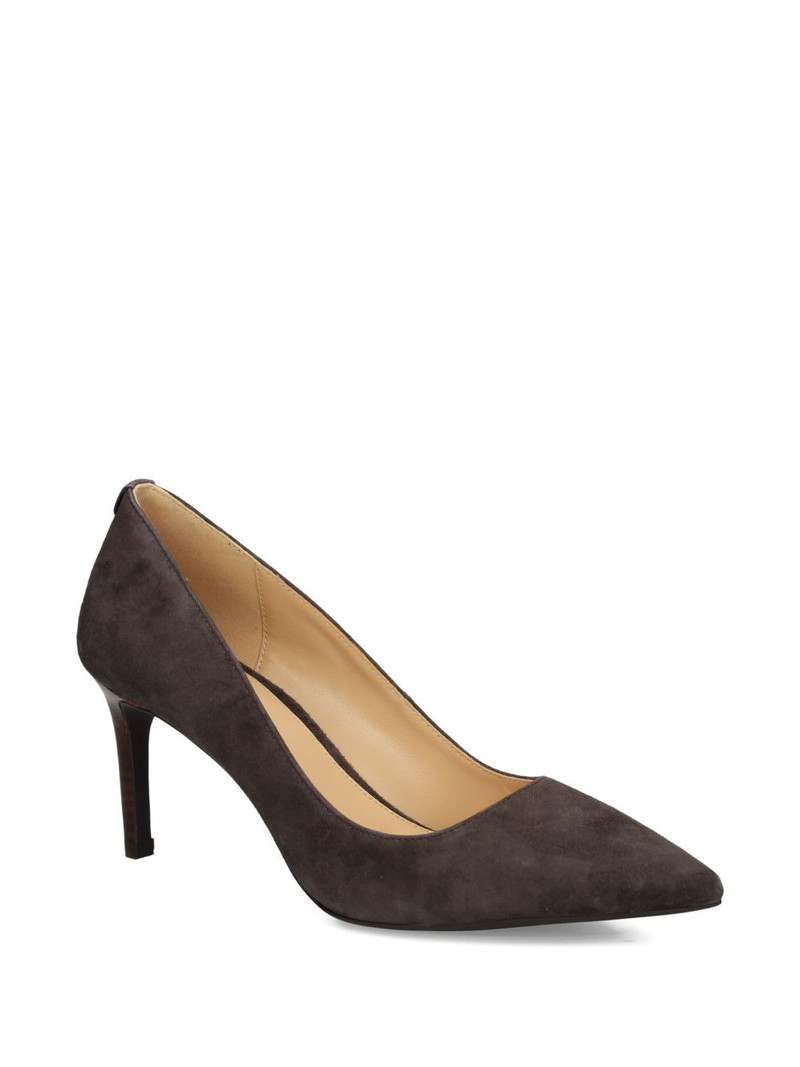 MICHAEL KORS 80mm pointed-toe suede pumps outlook