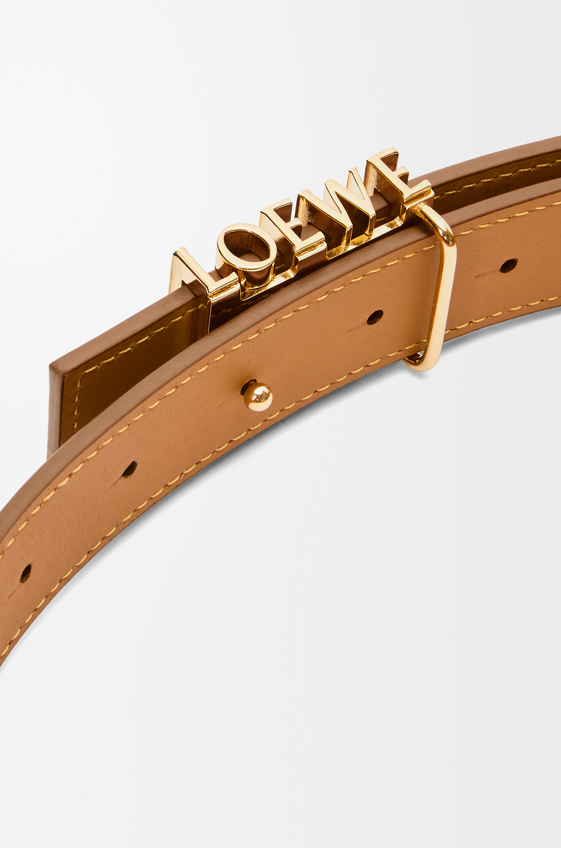 LOEWE graphic belt in classic calfskin - 4