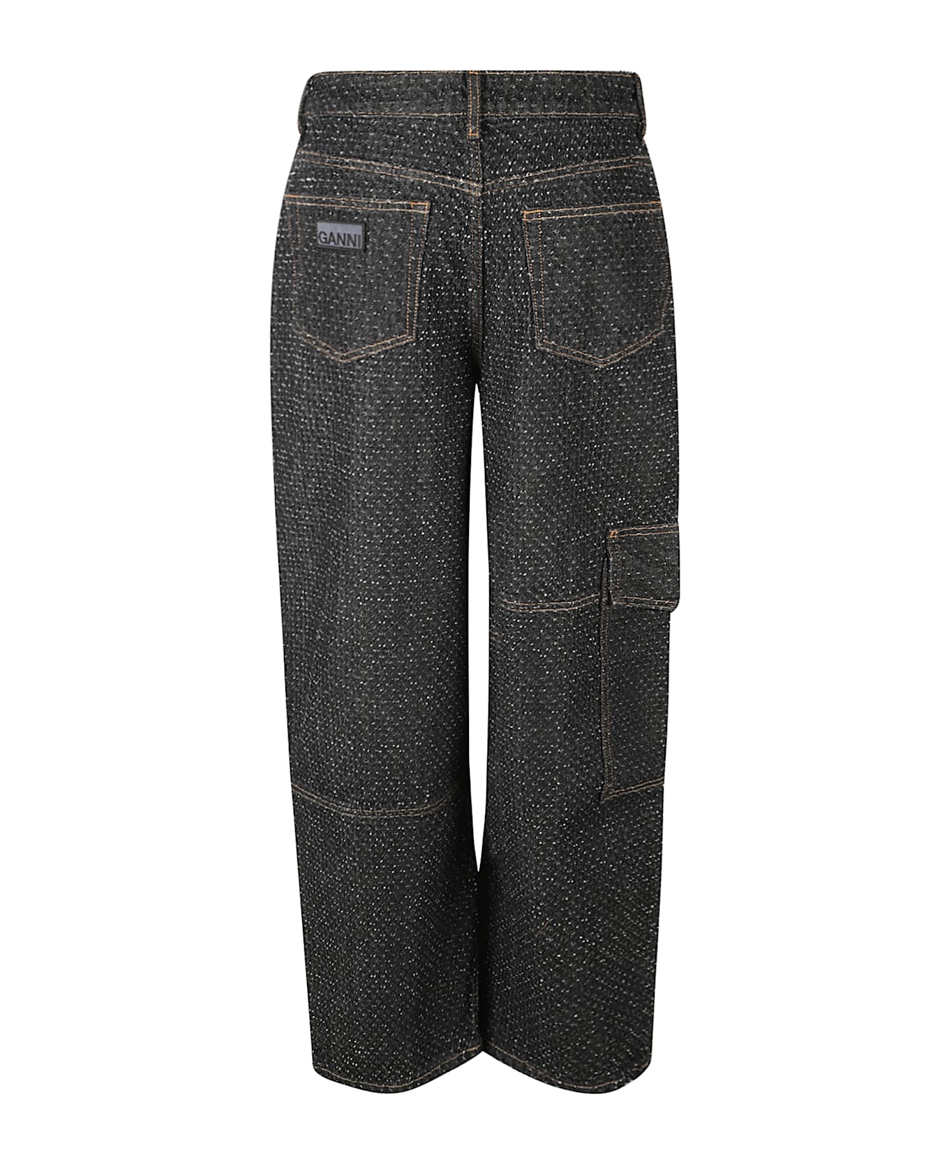 Fluffy Denim Carpenter Jeans - 2