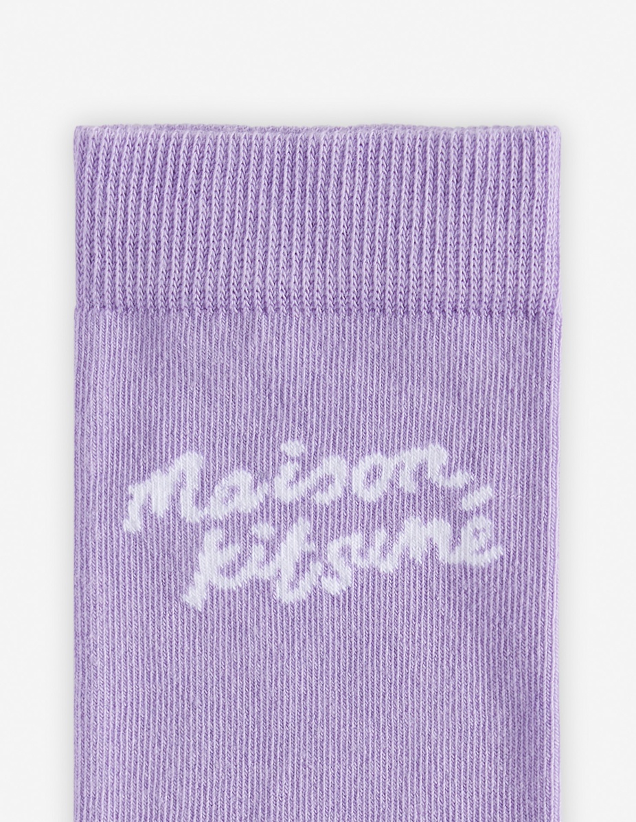 MAISON KITSUNE HANDWRITING SOCKS - 3