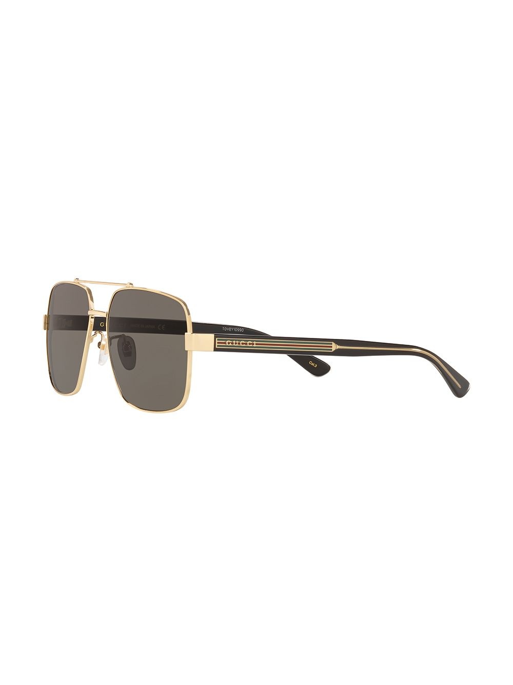 pilot-frame tinted sunglasses - 2