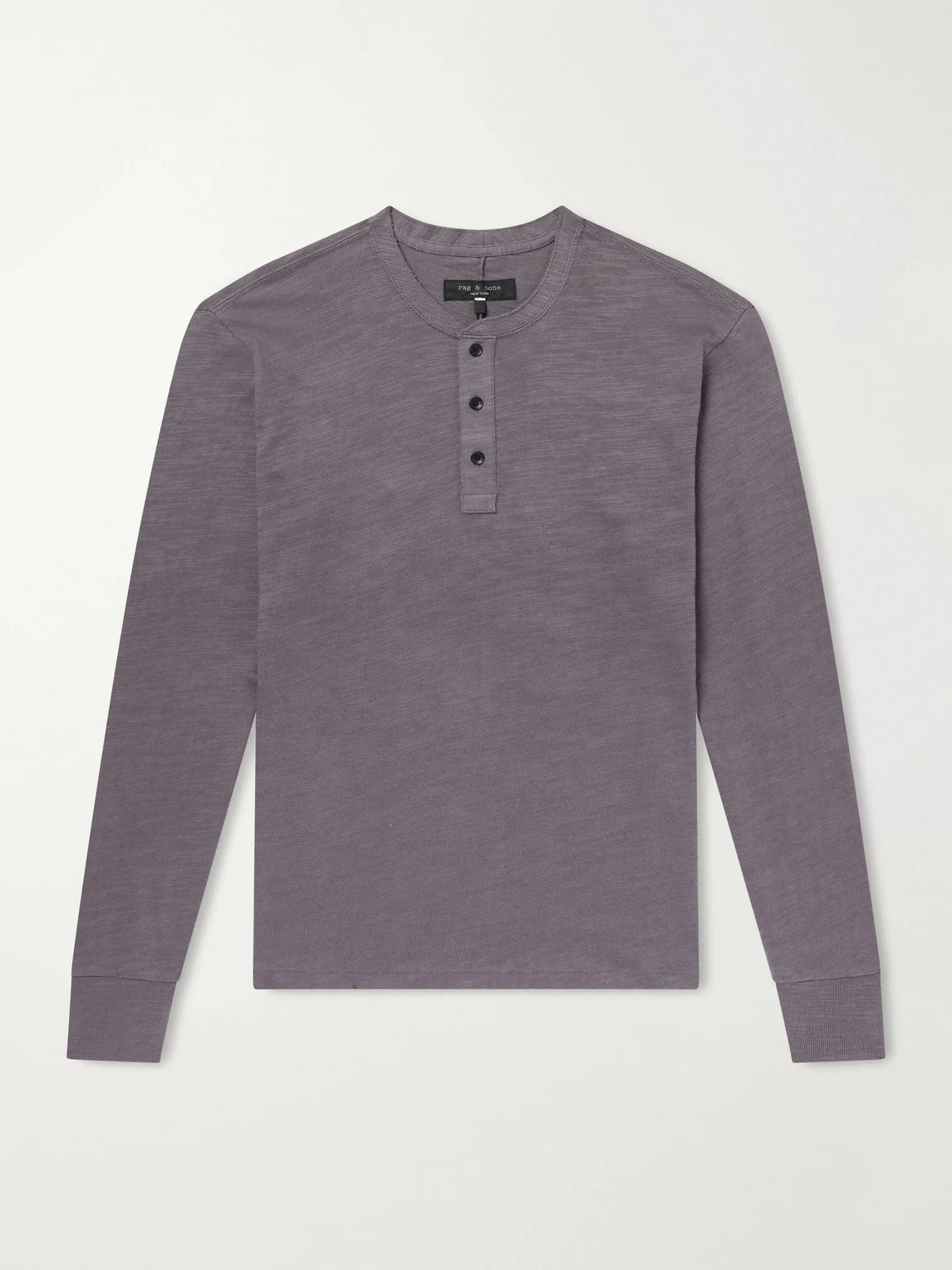 Cotton-Jersey Henley T-Shirt - 1