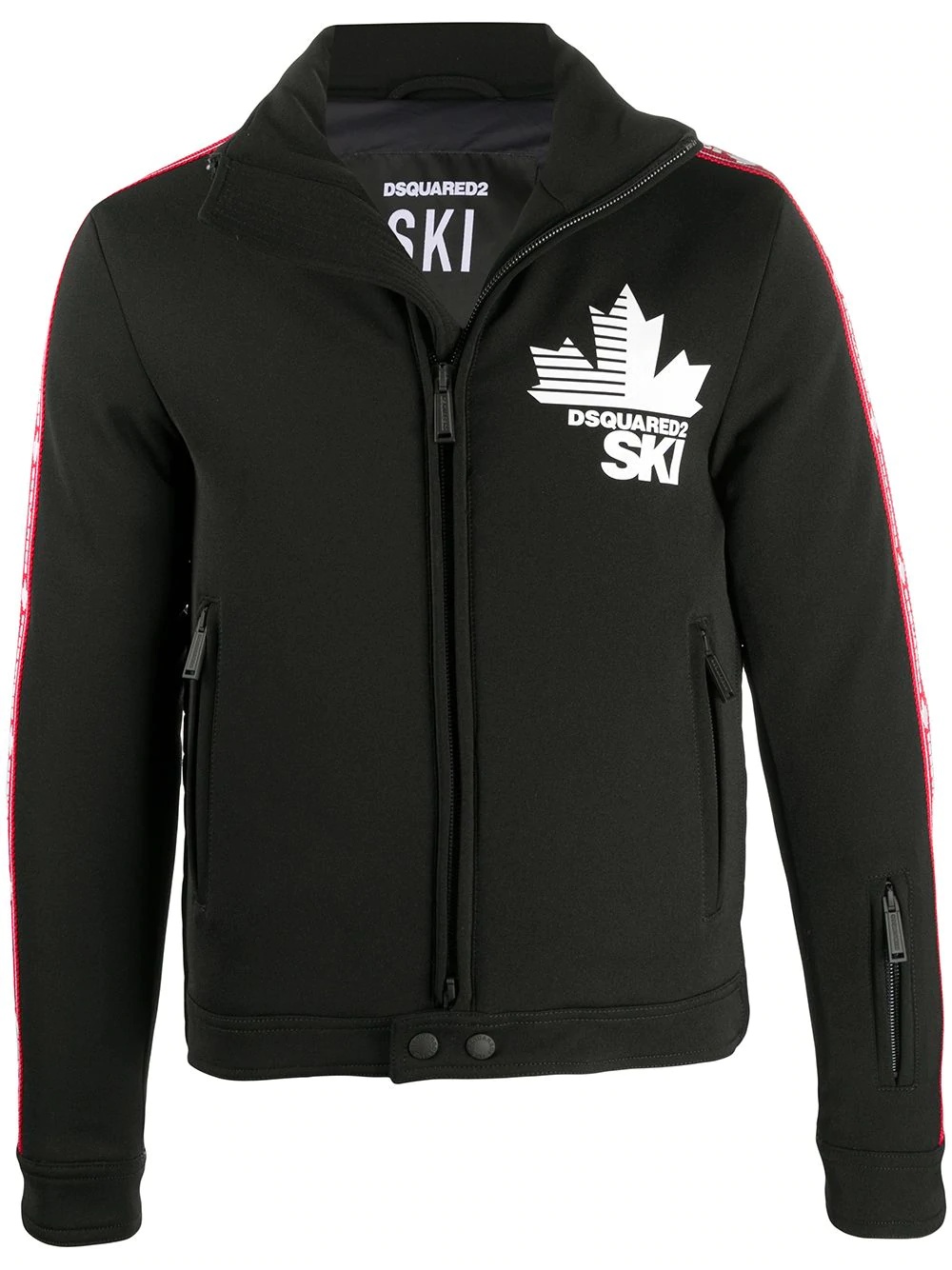 zip-front ski jacket - 1