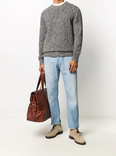 Brunello Cucinelli long-sleeve fitted jumper outlook