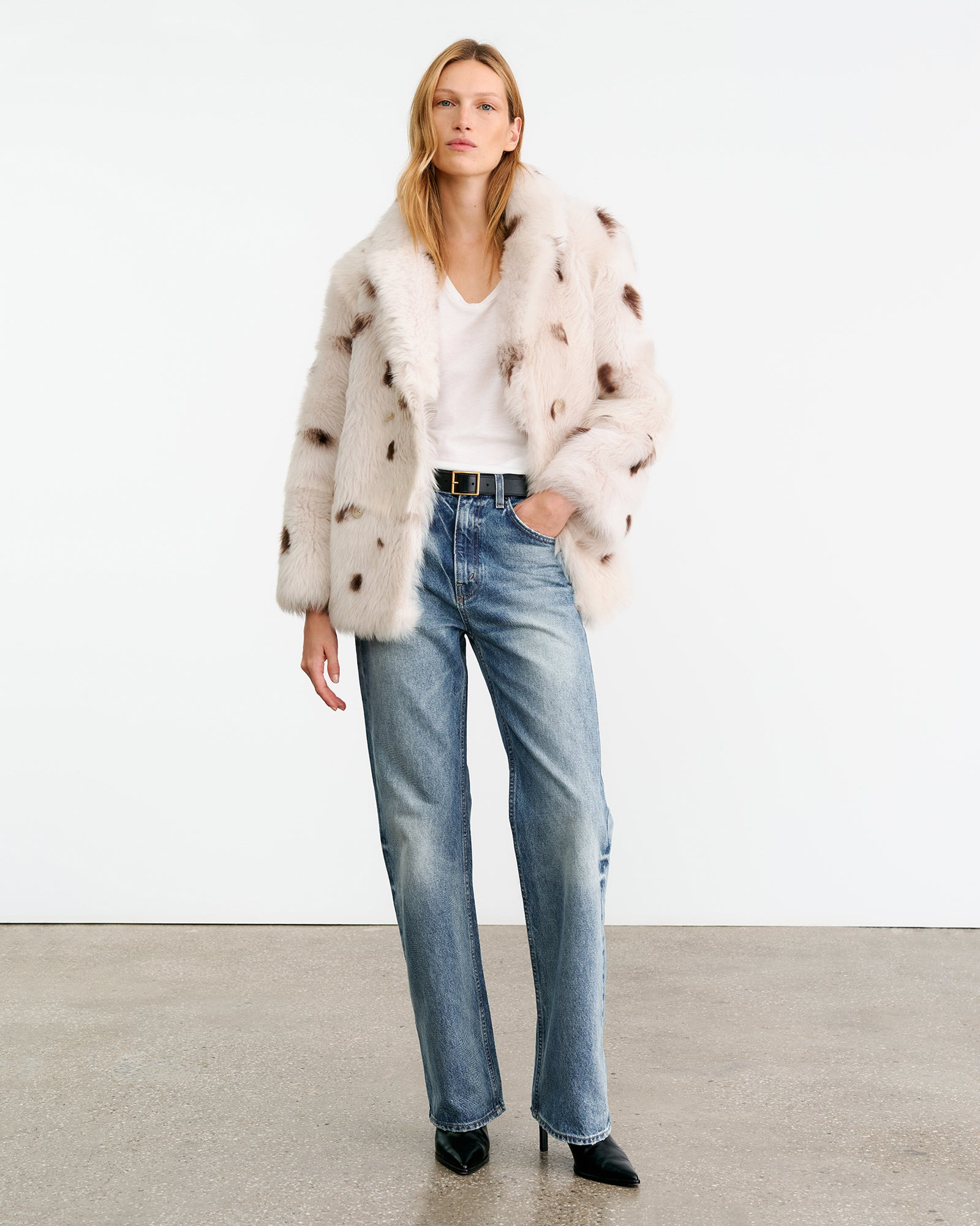 CAPUCINE SHEARLING JACKET - 4