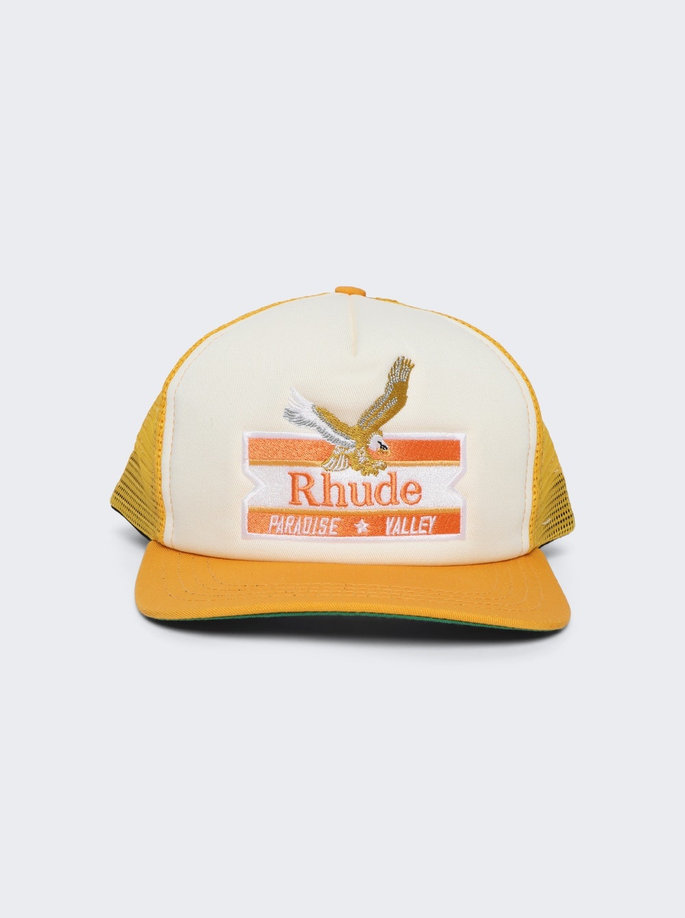 Paradise Valley Twill Trucker Hat Mustard - 1