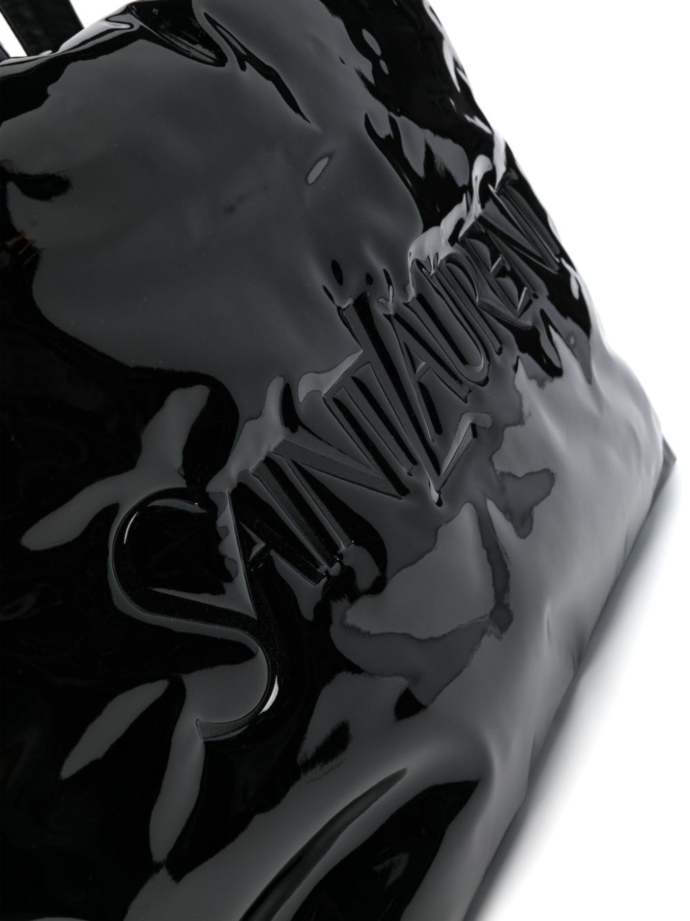logo-debossed tote bag - 4