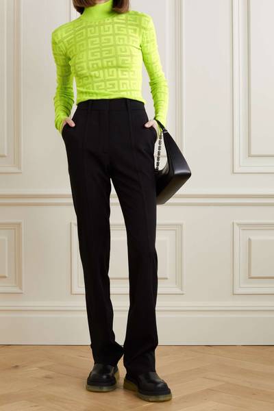 Givenchy Jacquard-knit turtleneck sweater outlook