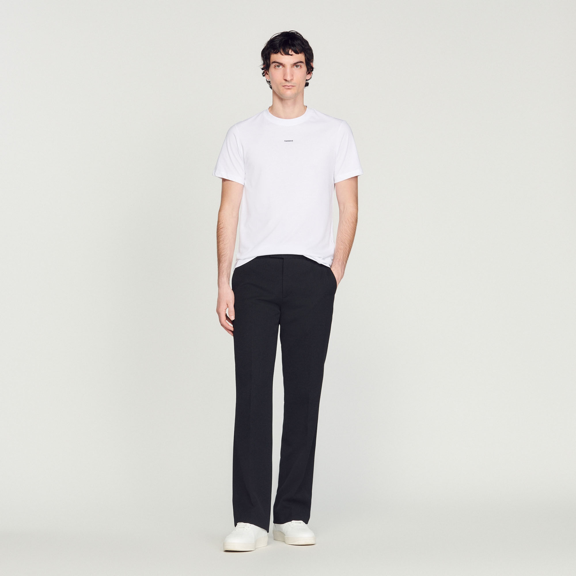 SANDRO EMBROIDERED T-SHIRT - 2