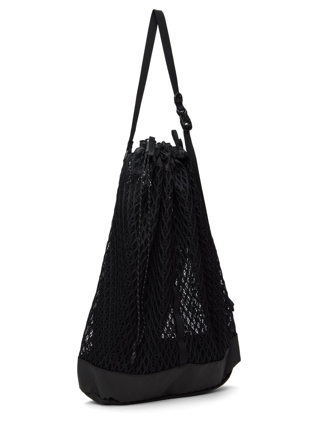 Black Double Face Mesh Bag - 3