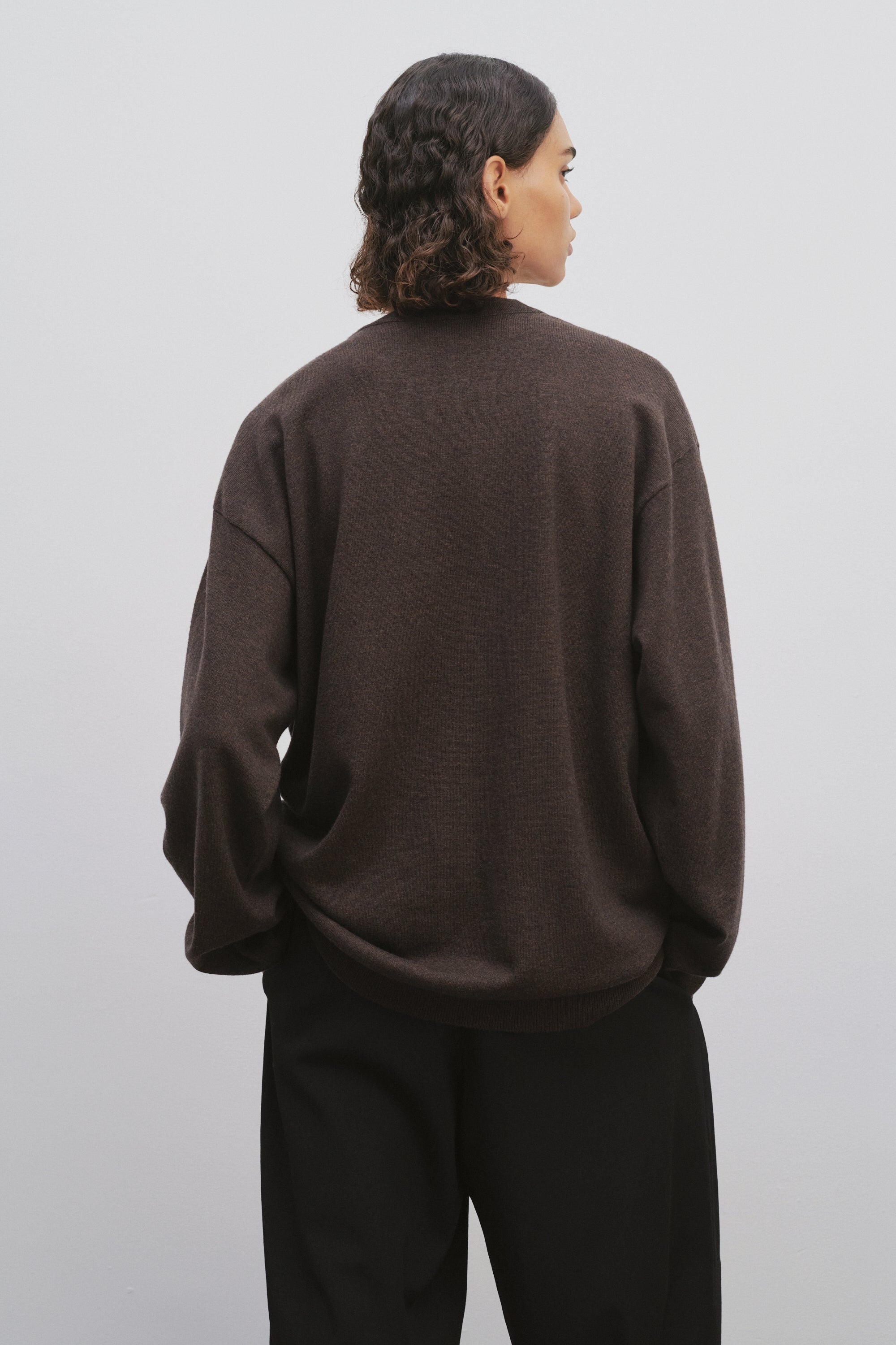 Darko Cardigan in Wool and Cashmere - 5