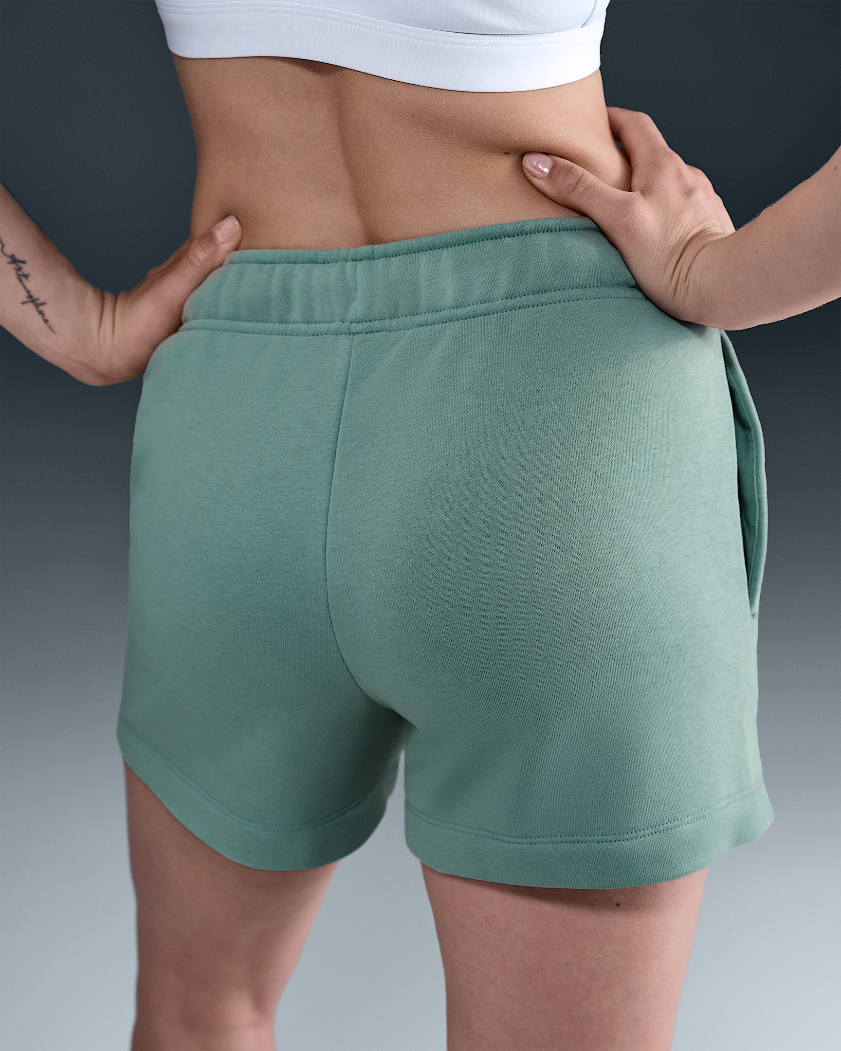 Nike Sportswear Club Fleece Women's Mid-Rise Shorts - 3
