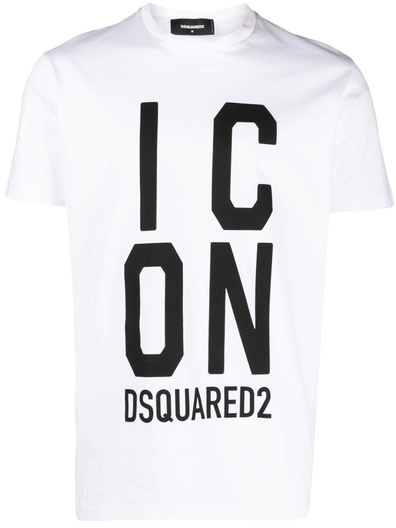 logo-print cotton T-shirt 1