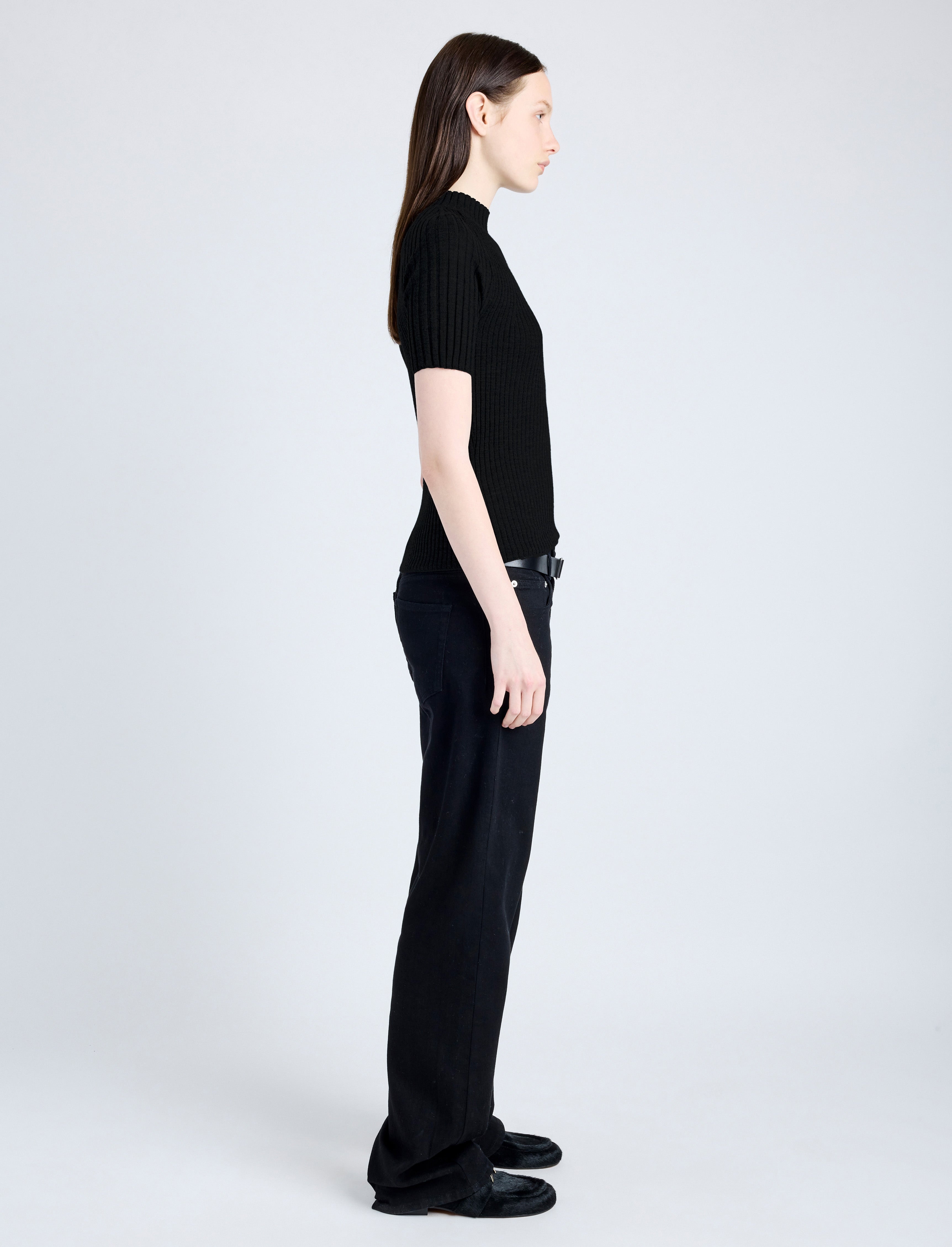 Jaden Top in Superfine Merino Silk - 4