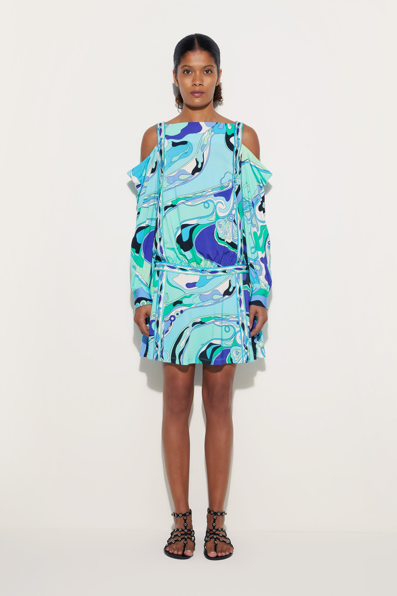 PUCCI ORCHIDEE PRINT DRESS outlook