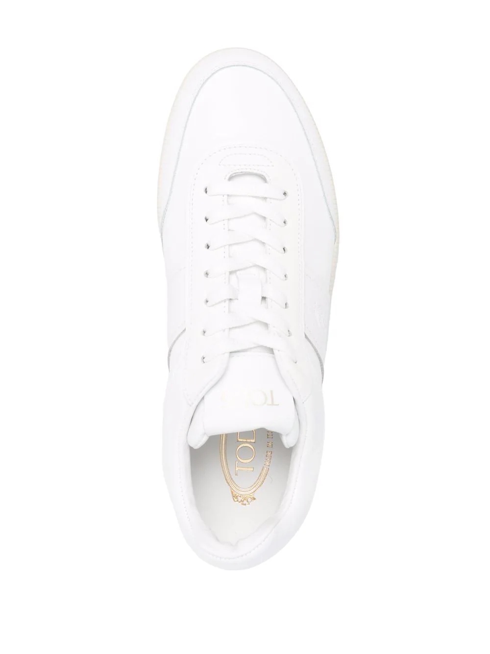 tonal low-top sneakers - 4