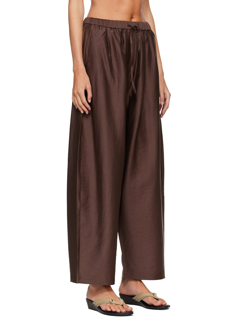 Brown Maxi Trousers 2