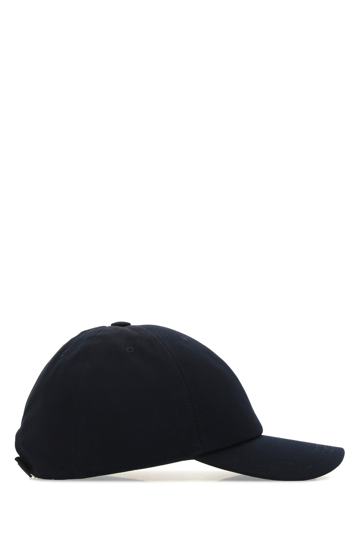 Midnight blue cotton baseball cap - 2