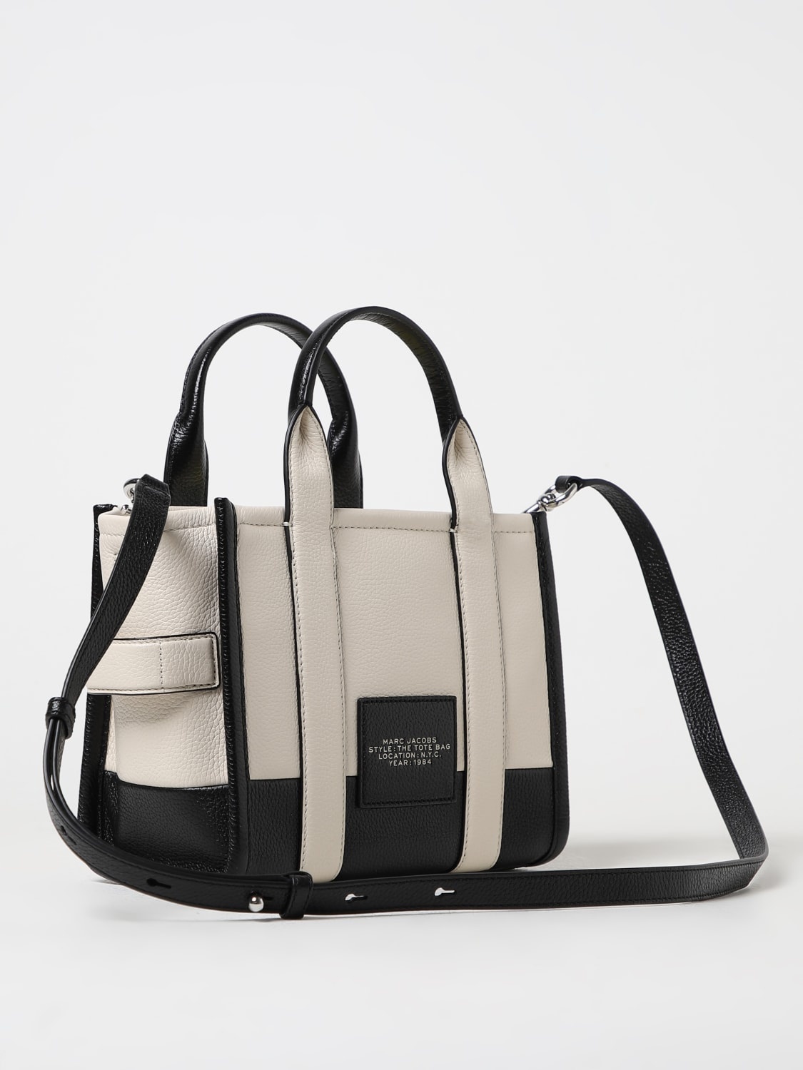 Marc Jacobs The Colorblock Small Tote Bag in grained leather - 2