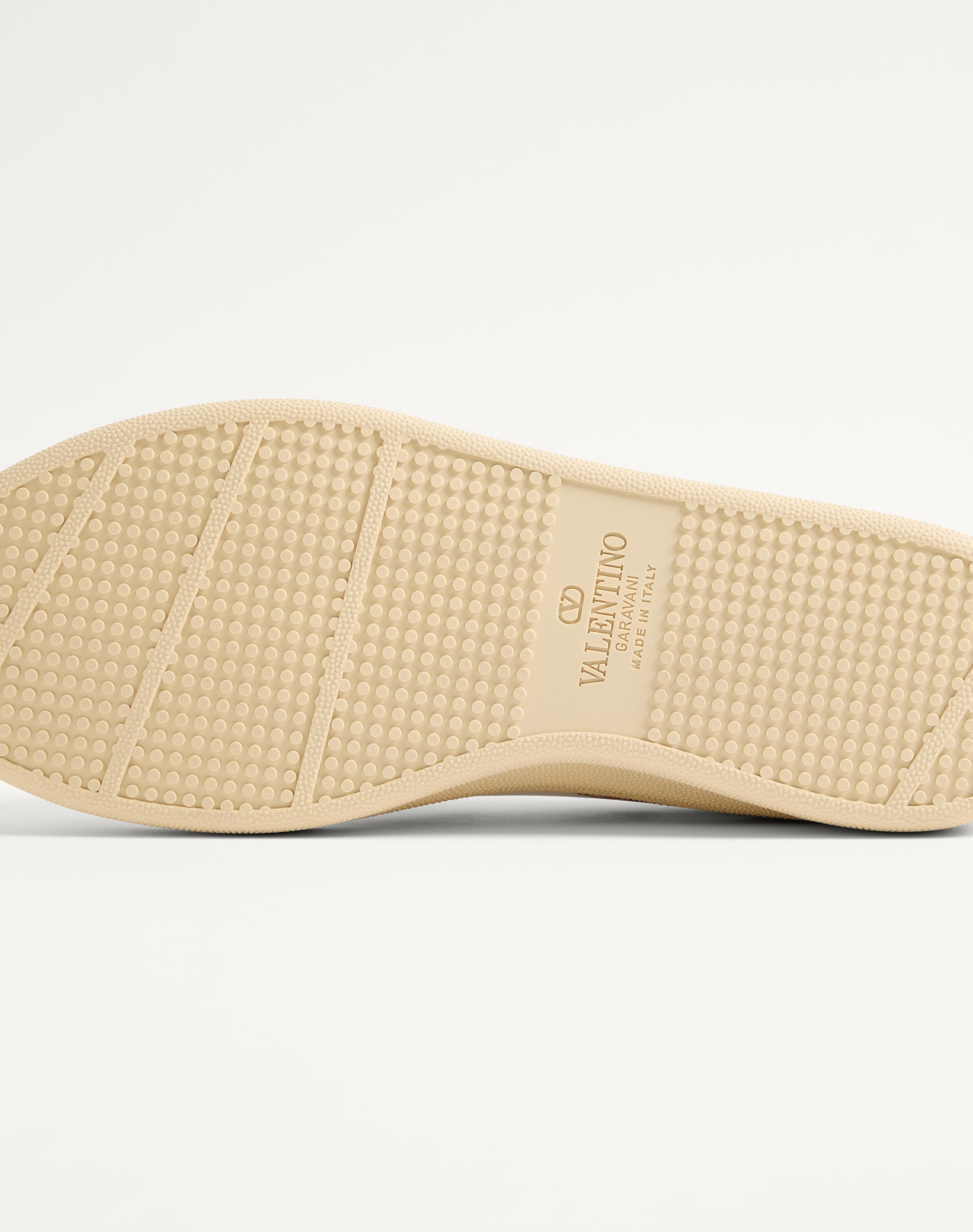 ROYCO SNEAKER IN NAPPA CALFSKIN WITH PETIT CHARLES PATTERN - 4