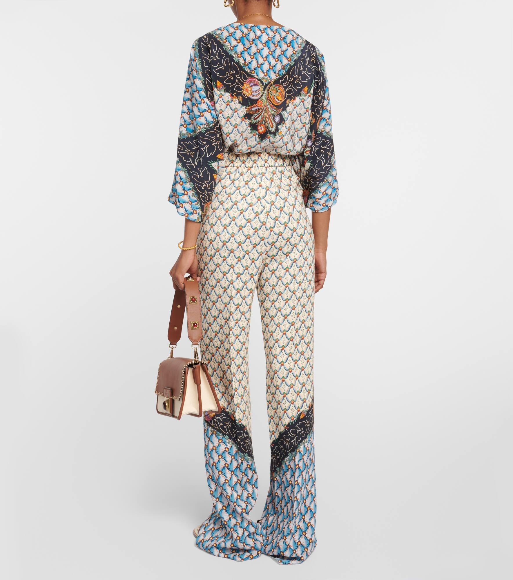 High-rise printed pants - 3