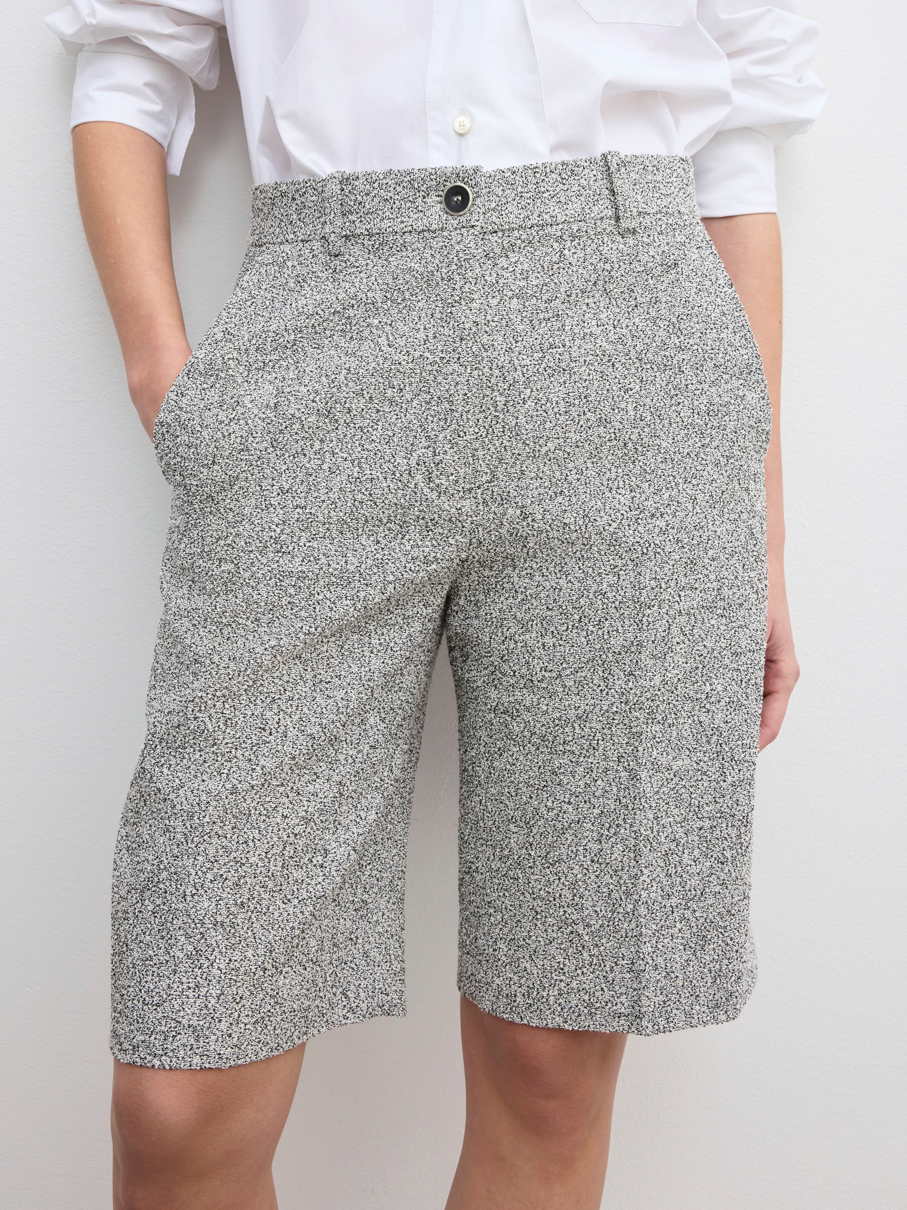 Bouclé shorts - 3