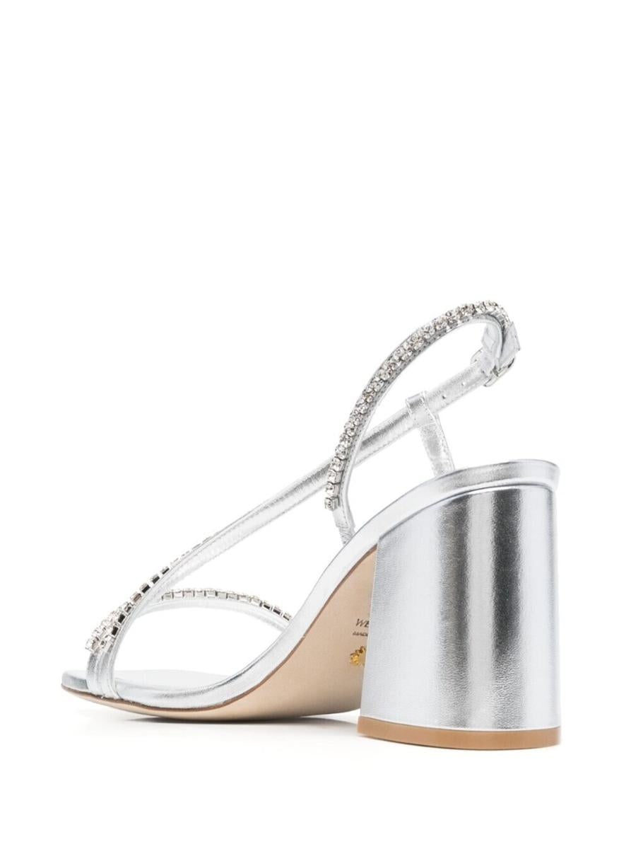 STUART WEITZMAN SOIREE CRYSTAL 85 BLOCK SANDAL - 3