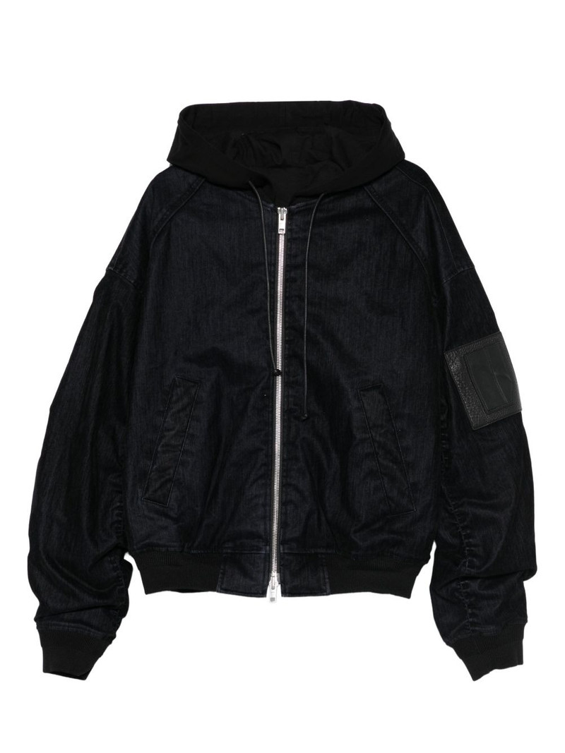 patch-pocket hoode jacket 1